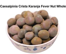 Caesalpinia Crista Karanja Fever Nut Whole 50gm 1.7 OZ .