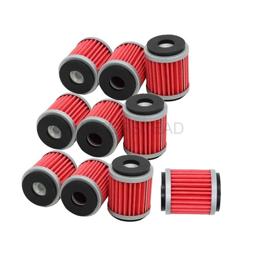 10 Oil Filter HF140 Fit For Yamaha XT250 YZ250F YZ450F 38B-E3440-00 5D3-13440-00 - Picture 3 of 8