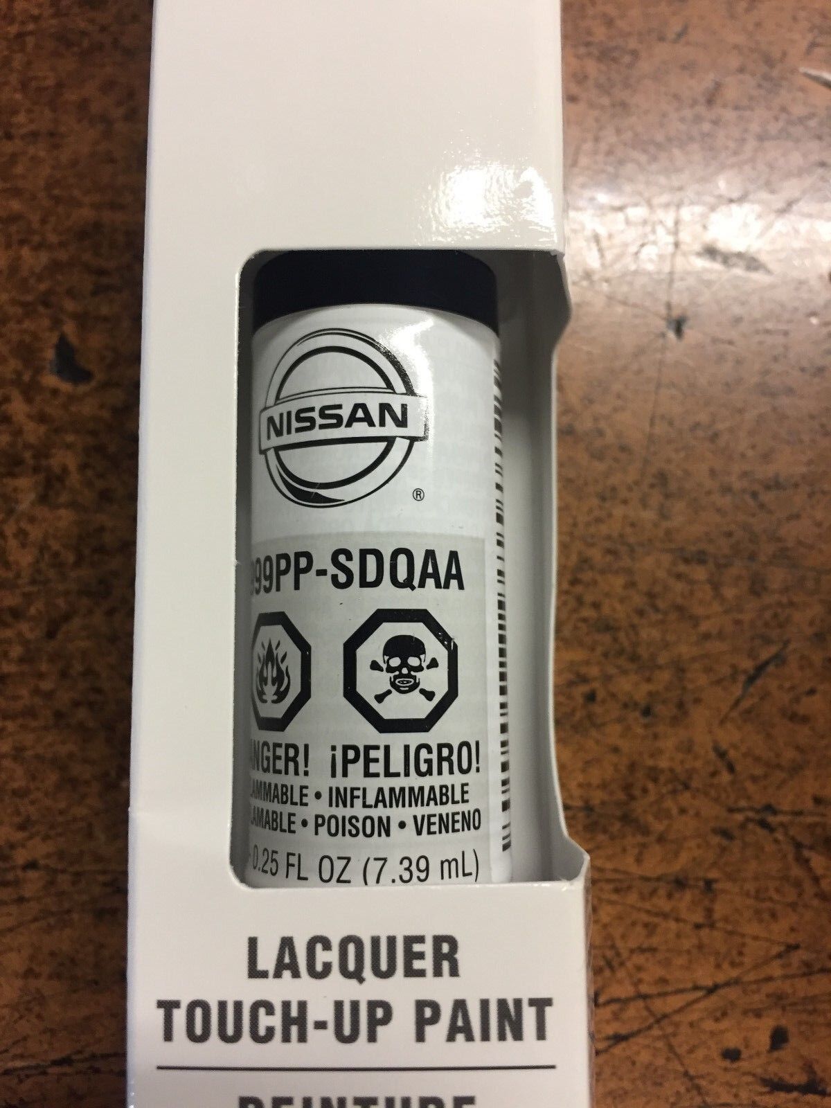 OEM Nissan Touch-Up Paint + Clear Coat "MOONLIGHT WHITE" Color Code QAA