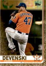 2019 Topps #598 Chris Devenski Gold #/2019 Houston Astros