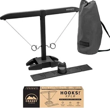 Craggy Games Ring Throwing and Shooting Ladder Game Hook