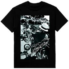 Low Rider Bikes Cruising T-Shirt Print On Shaka Wear Heavyweight Tee