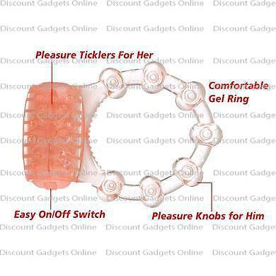 Disposable Vibrating Cock Ring Penis Sex Toy Couples | eBay