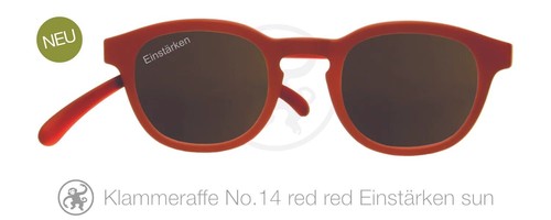 Klammeraffe #14 Sun Lesebrille Neckholder Brille zum Umhängen by EYE-NET - Bild 5 von 9
