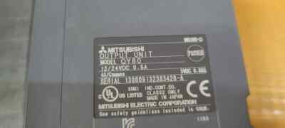 1x Mitsubishi Melsec QY80 Ausgangs Modul