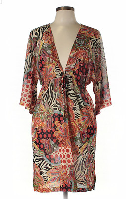 short caftan cover up