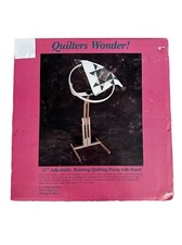 Frank A Edmunds Quilters Wonder 18" Adjustable Rotating Quilting Hoop with Stand