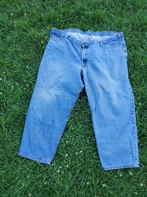 RK Brand Men's Jeans 50x30 Work Wear Original Medium Wash