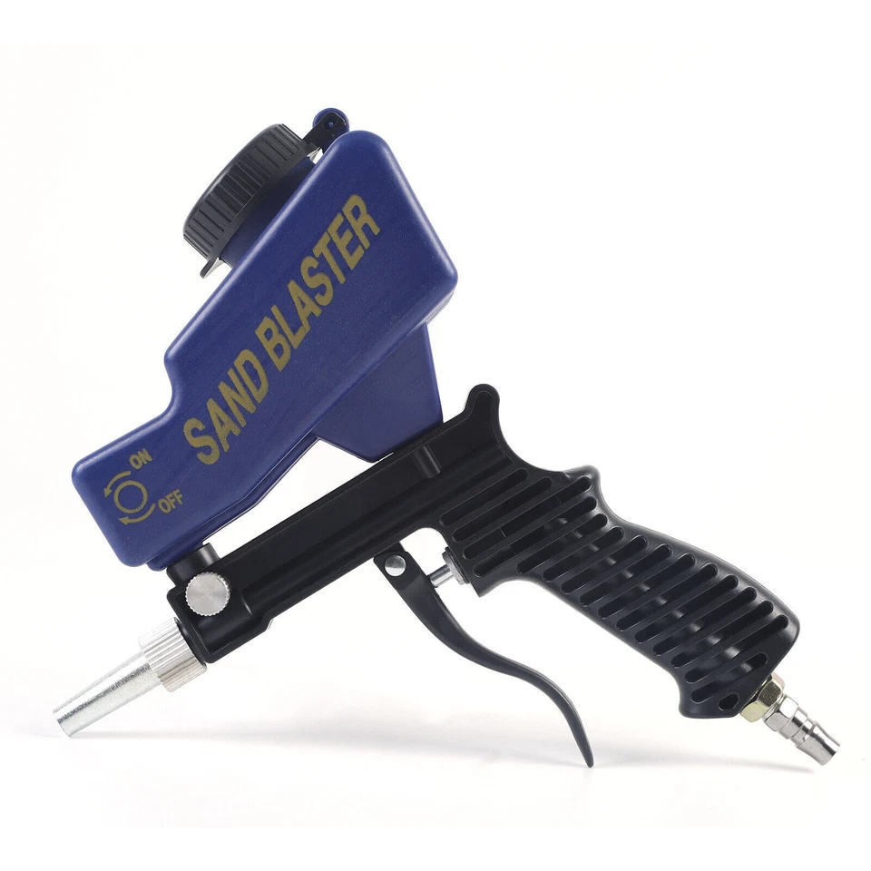 Ручной портативный точечный пескоструйный пистолет для удаления ржавчины с воздушной гравитационной подачей - Изображение 2 из 4