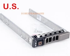 For Dell 2.5" Inch SAS SATA Hard Drive Tray Caddy PowerEdge R710/R610/R720/R620