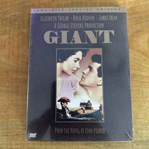 Giant (1956) DVD 2003 2-Disc Special Edition Elizabeth Taylor Rock Hudson NEW