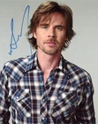 Sam Trammell True Blood W/Coa autographed photo signed 8X10 #1 smudge