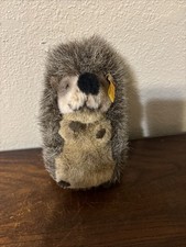 Vintage Steiff "Sigi Groundhog" Mohair Stuff Animal, Germany