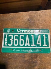 VERMONT Truck / Plate # 366A141