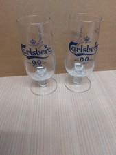 Carlsberg Lager 0.0 Pint Glasses Set Of 2