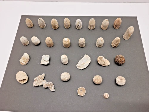 Civil War Bullets & shrapnel Dug & Dropped Central VA Mixed Lot of 30
