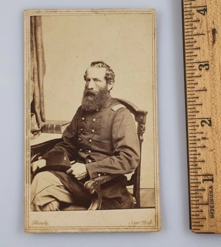 Vintage CDV Brady Photo Civil War ID Unknown Officer General Romeyn B. Ayres ?