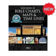 Rose Book of Bible Charts, Maps, and Time Lines HOT