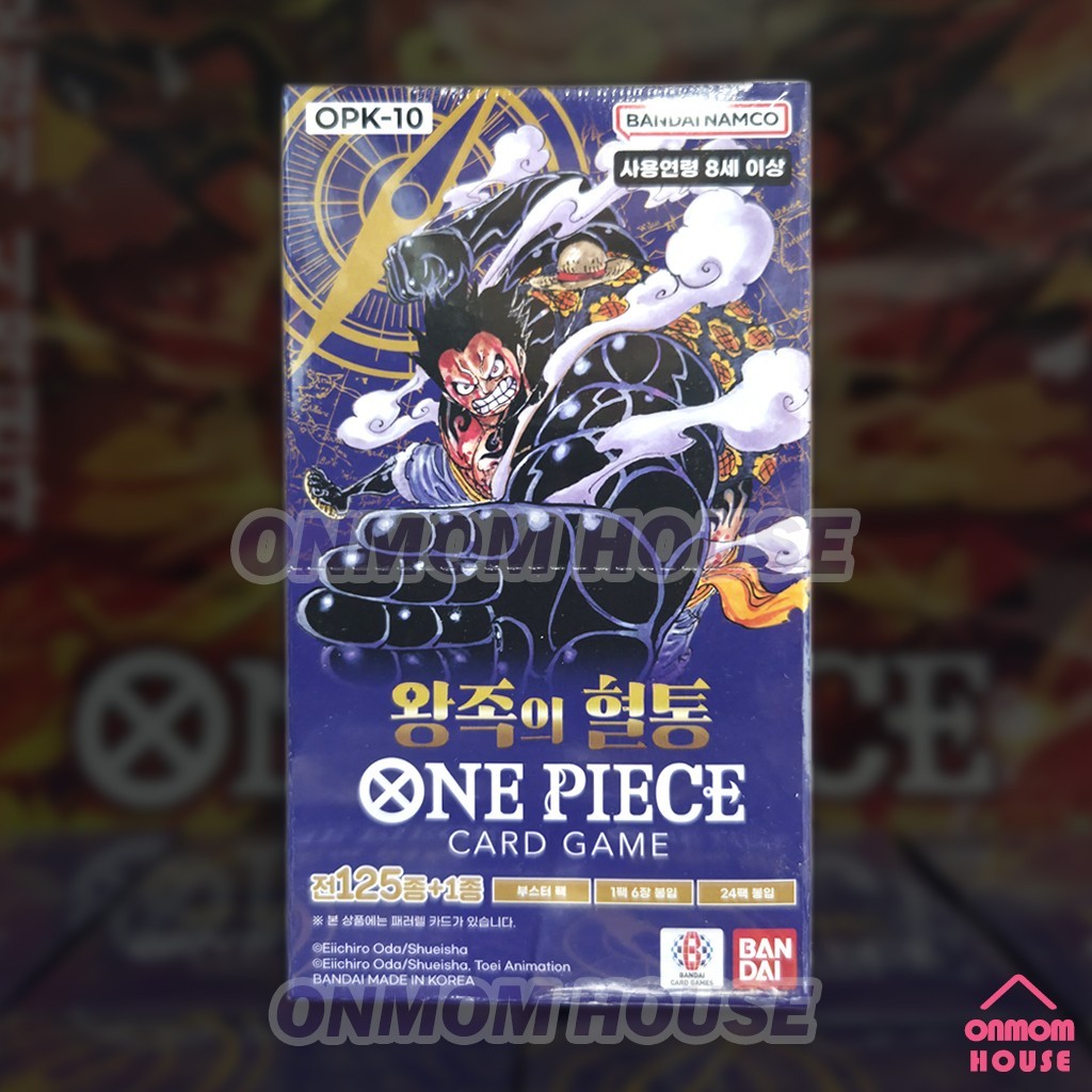 One Piece TCG Card ROYAL BLOOD Booster Korean BOX (OPK-10) | eBay