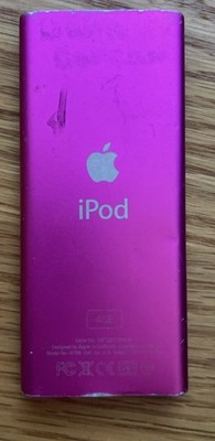 iPod♪ Apple A1199 (MA489LL) Pink iPod Nano 2nd Generation 4GB For Parts