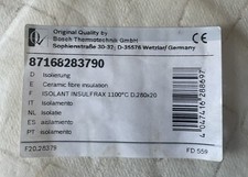 Bosch Ceramic Fibre Insulation product code 87168283790 or F20.28379
