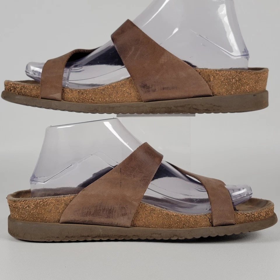 Босоножки Mephisto Helen Plus стринги коричневая лицевая кожа женские размер 39/8 - Изображение 4 из 4