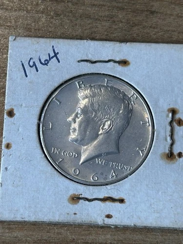 1964D Kennedy Silver Half Dollar AU