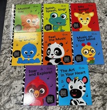Disney Baby Einstein Play A Song 8-Book Library Works NO KEYBOARD INCLUDED