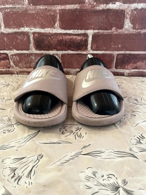 Nike Benassi Just Do It 343881-614 Sandale Damen UK 4,5 Pink Swoosh Slipper Slide