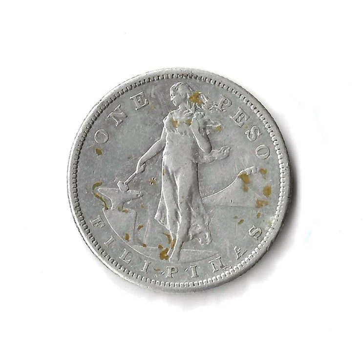 Circulated Silver 1907 Year U.S. Philippine Coins (1898-1946) for
