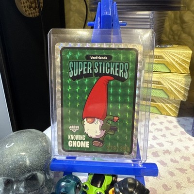 2026 Vee Friends Knowing Gnome Green Debut Sticker 379/399 