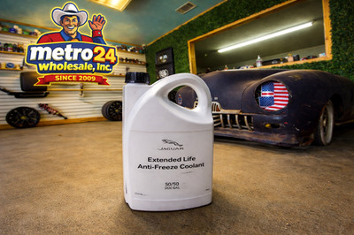 (1) JAGUAR T2H59153  Anti-Freeze Coolant 4L  - same as dealer  JLM2097 Genuine
