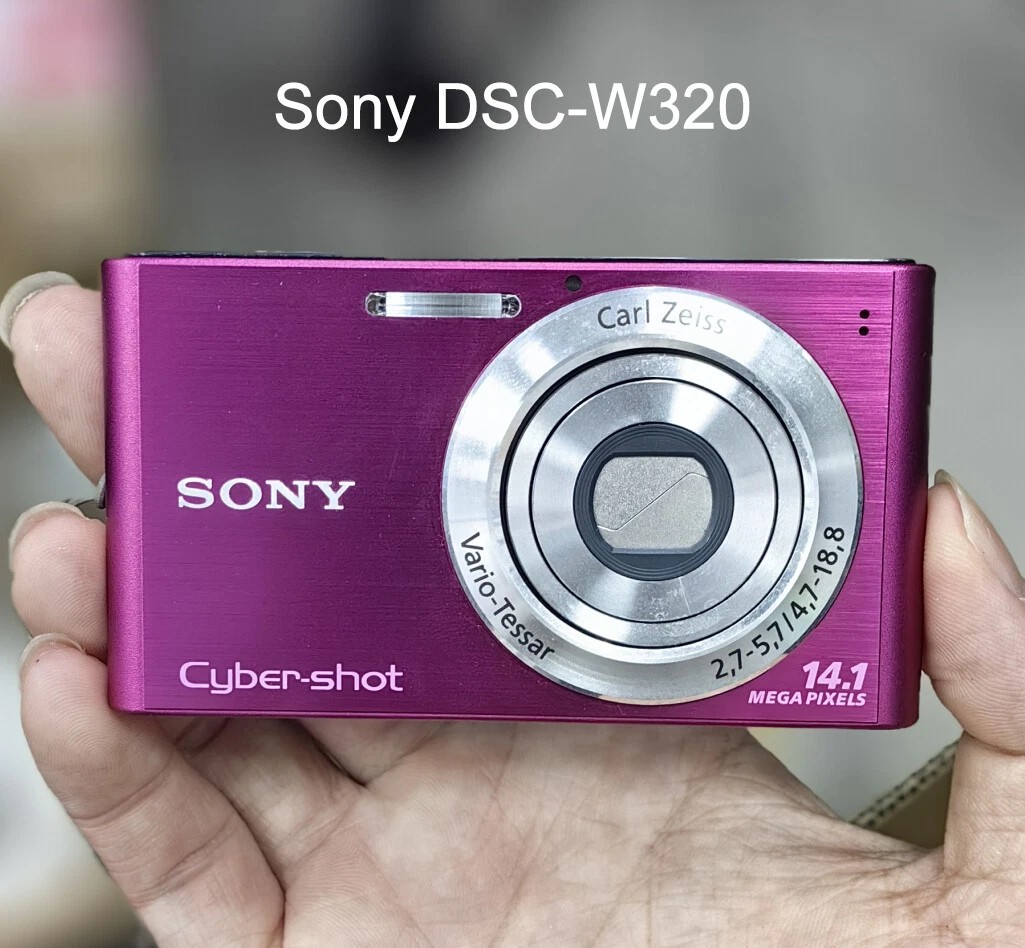 ■完動品　Sony Cyber-shot DSC-W320 SONY Digital Camera Pink Cyber-shot DSC-W320 14.1 MP 3.0x