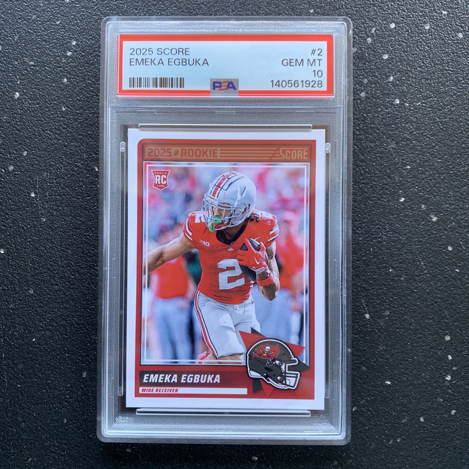 Emeka Egbuka Panini Score #2 Base