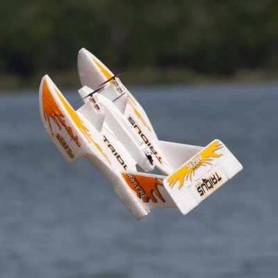 Rage R/C 3101 Orange Tribus 250 Electric Powered RTF Amphibious Aircraft