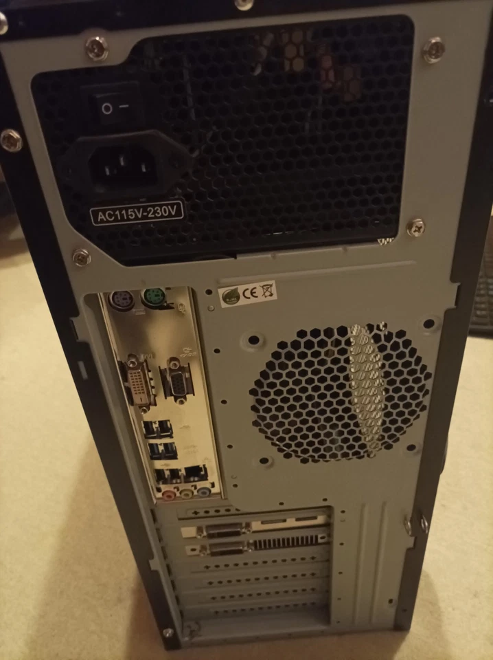 PC ASUS Intel Core i7-4770 3,40 GHz 1GB DDR3 250GB SSD Windows 11 Pro Chieftec 3 - Bild 3 von 4