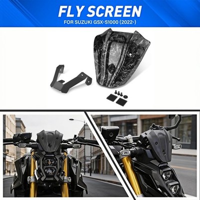 GSXS 1000 Motorcycle Windshield Wind Deflector Fly Screen For Suzuki GSX-S1000