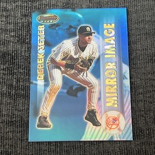 1999 Bowman’s Best Derek Jeter + Alfonso Soriano Atomic Refractor Mirror Image 