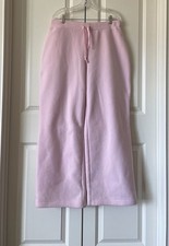 Juicy Couture Pink Sweatpants Sz XL rhinestone logo Y2K coquette lounge luxe