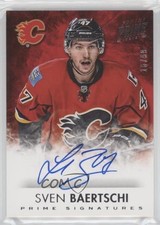 2013-14 Panini Prime Signatures 16/99 Sven Baertschi #S-SB Auto 0i5j