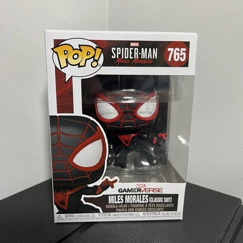 Funko Pop! Marvel Spider-Man Miles Morales Gamerverse Classic Suit #765 NEW