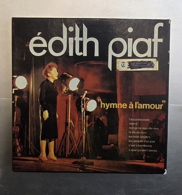 Hymne à l'amour Edith Piaf Compilation Box Set Cassettes 