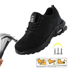 Mens Womens Steel Toe Cap Trainers ESD Work Boots Air Safety Shoes Lightweight