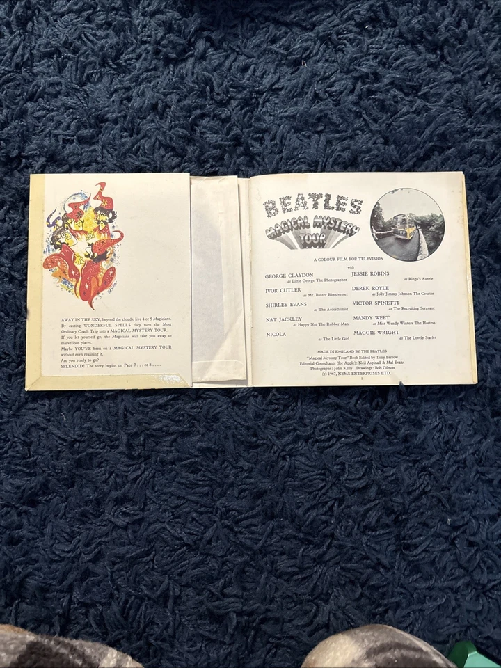 THE BEATLES 'Magical Mystery Tour' 1967 UK 1st 'Stereo' EP  SMMT-A1 “EXC+ 45-40 Foto 3 de 4