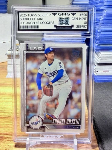 2026 Topps Series 2 Shohei Ohtani #500 GMG Graded 10 Gem Mint ? Dodgers