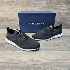 Cole Haan Women s 2 Zerogrand Stitchlite Oxford Black White W11511 US NEW