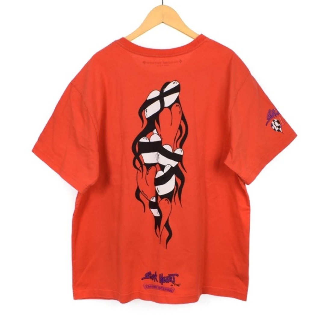 Chrome Hearts MATTY BOY PPO SPARK THE HEART T-SHRTS PRINT T