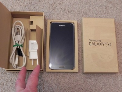Samsung Galaxy S5 SM G900V UD 16GB Smartphone Black in Box