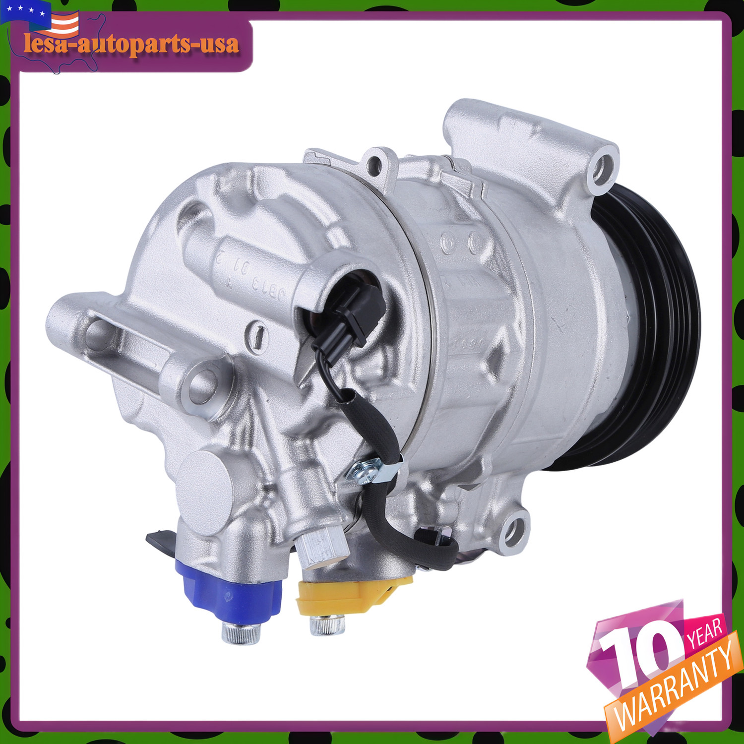 Bentley Bentayga Speed 2017-2023 Compressor with bracket P/N 4M0816803N