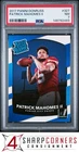 2017 PANINI DONRUSS #327 PATRICK MAHOMES II RC RATED ROOKIE PSA 7